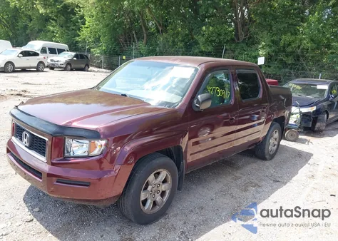 2007 Honda Ridgeline Rtx из США, поврежденный, VIN 2HJYK16317H509021